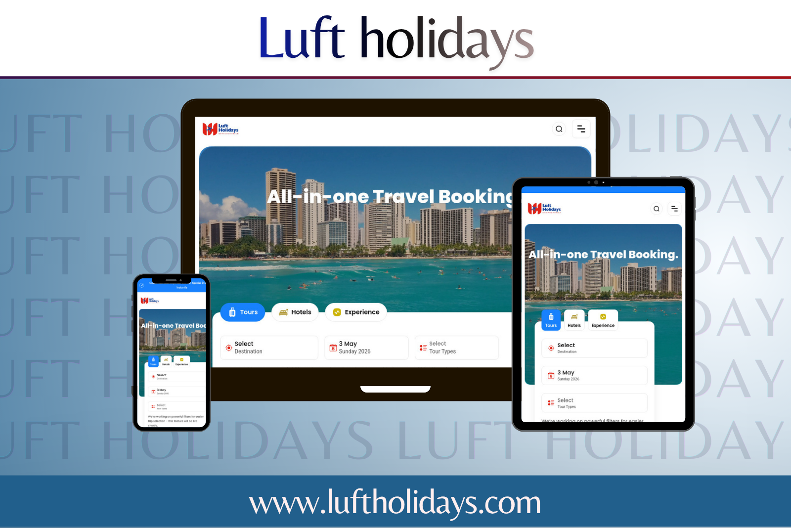 Luft Holidays — It's Time to Travel