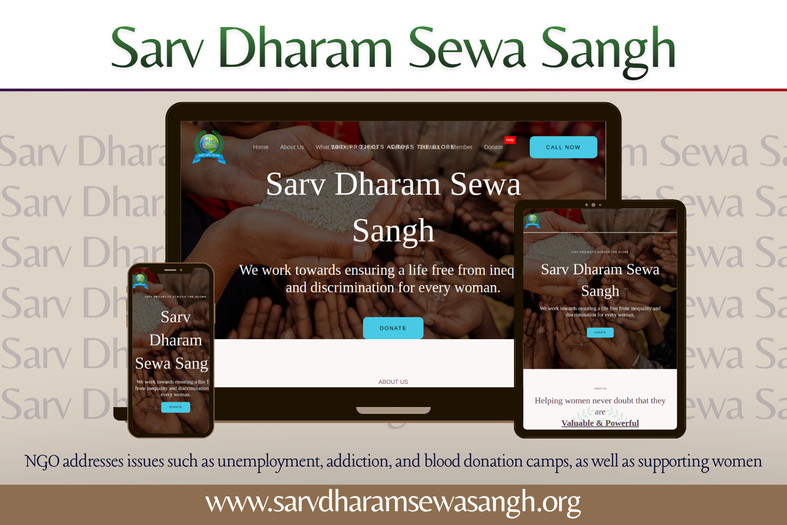 Sarv Dharam Sewa Sangh- NGO